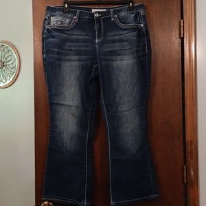 Plus size 18w petite jean